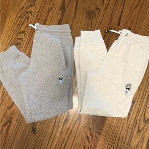 Pair of Goat USE Joggers - Gray and Cream